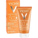 Vichy Capital Soleil Aksamitny przeciwsłoneczny krem do twarzy SPF 50+, SPF 50+