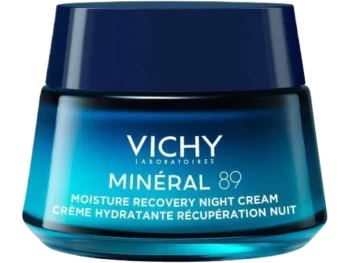 Vichy Mineral 89 Nawilżająco-regenerujący krem na noc z melatoniną