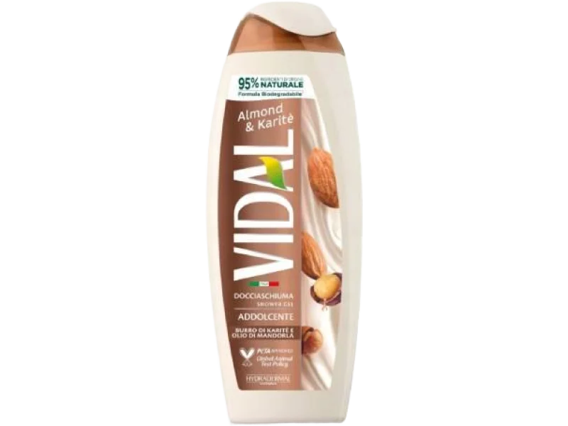 Vidal Almond & Karite Żel pod prysznic z masłem shea i olejem migdałowym, żel