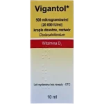 Vigantol, krople doustne, 20 000 j.m./ml