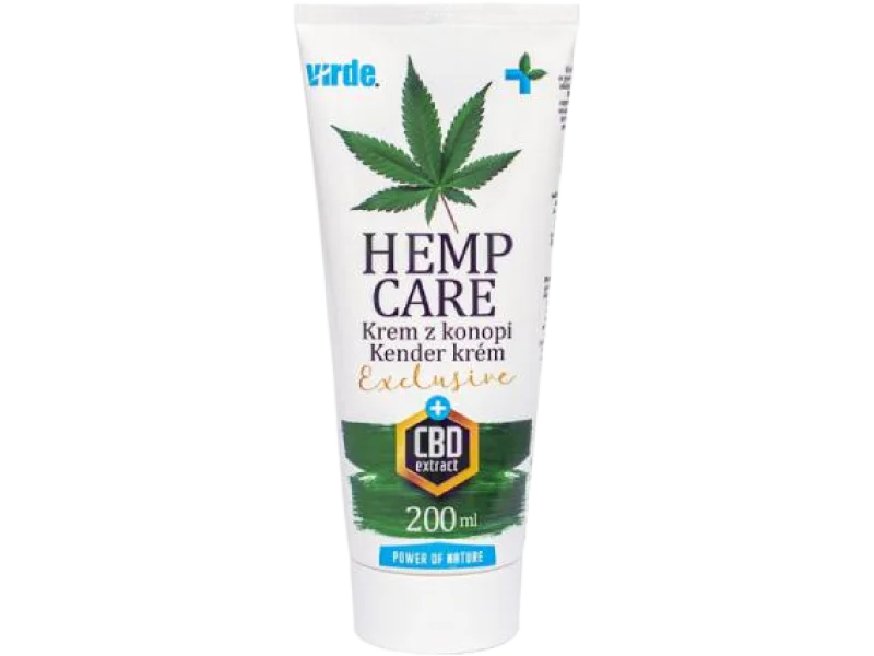 VIRDE Hemp Care Exclusive + CBD, krem