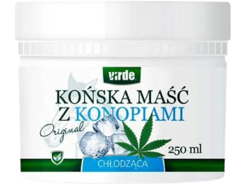 Virde Końska maść z konopiami chłodząca