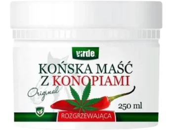 Zdjęcie produktu VIRDE Końska maść z konopiami i CBD rozgrzewająca