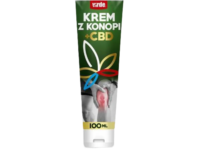 VIRDE Krem z konopii + CBD