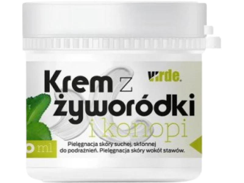 VIRDE Krem z żyworódki i konopi