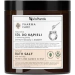Vis Plantis Pharma Care naturalna sól do kąpieli z czerwoną glinką Miód i Ambra