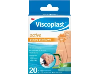 Zdjęcie produktu VISCOPLAST Active Amortyzujące plastry piankowe, plaster