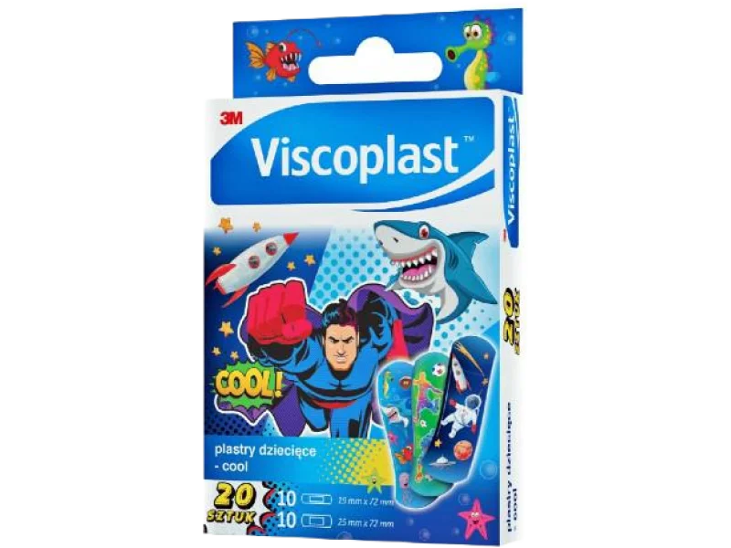 VISCOPLAST Plastry dla dzieci – cool