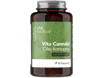 Zdjęcie produktu Vita Cannabi Olej konopny VitaMedicus, kapsułki, 10 mg