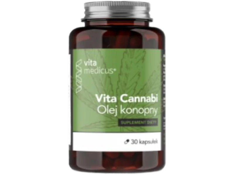 Vita Cannabi Olej konopny VitaMedicus, kapsułki, 10 mg
