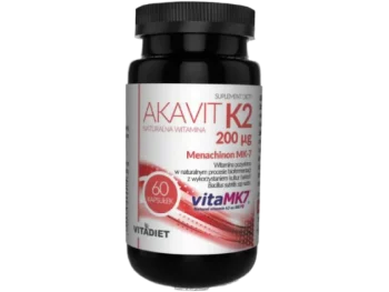VITADIET Akavit K2, kapsułki, 200 µg