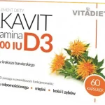 VITADIET Akavit Witamina D3 2000 IU, kapsułki miękkie, 2000 IU
