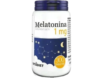 Zdjęcie produktu VITADIET Melatonina 1mg, tabletki, 1 mg