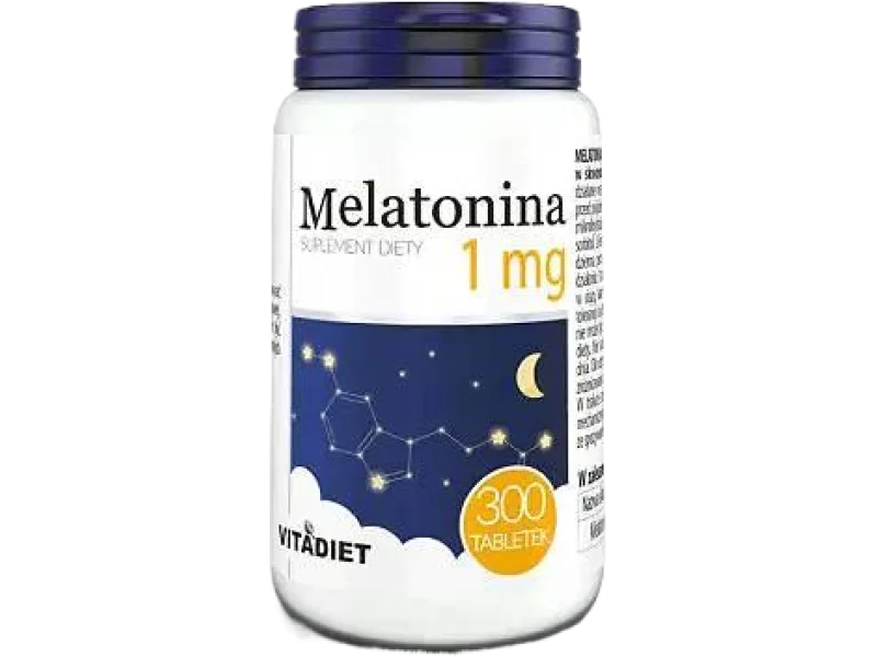 VITADIET Melatonina 1mg, tabletki, 1 mg