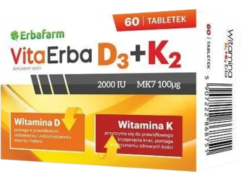 VitaErba D3+K2, tabletki