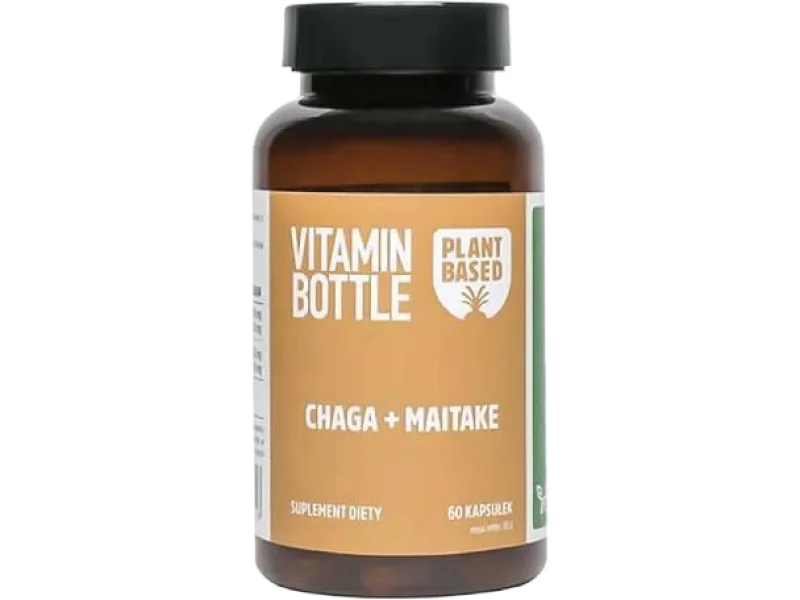 Vitamin Bottle Chaga + Maitake, kapsułki, 200 mg + 200 mg