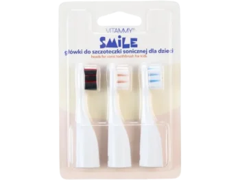 Zdjęcie produktu VITAMMY SMILE Końcówki do szczoteczki sonicznej dla dzieci 3+, sprzęt medyczny