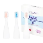 VITAMMY SMILE MiniMini+ Końcówki do szczoteczki sonicznej dla dzieci 3+, sprzęt medyczny
