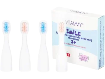 Zdjęcie produktu VITAMMY SMILE MiniMini+ Końcówki do szczoteczki sonicznej dla dzieci 3+, sprzęt medyczny