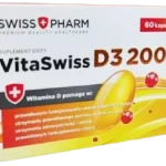 Vitaswiss D3, kapsułki, 2000 j.m.