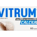 Vitrum Calcium Wapń 500mg + Witamina D 200j.m., tabletki