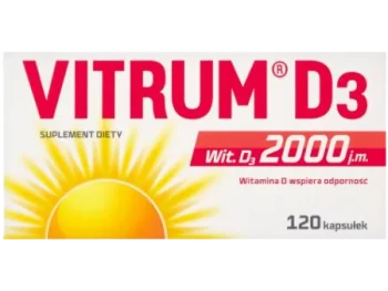 Vitrum D3 Witamina D3, kapsułki, 2000 j.m.