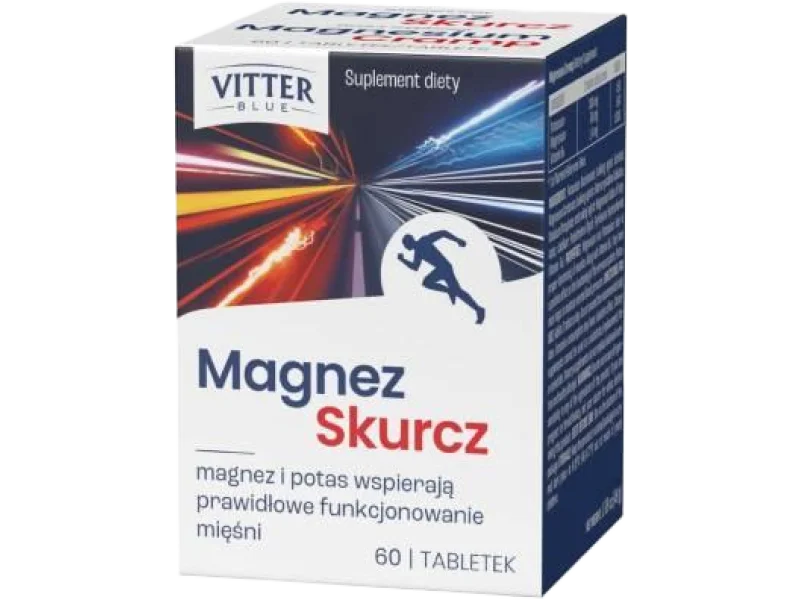 VITTER BLUE Magnez Skurcz, tabletki