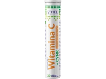 Zdjęcie produktu VITTER BLUE Witamina C + Cynk, tabletki musujące