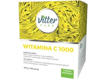 VITTER PURE Witamina C 1000, proszek, 1000 mg