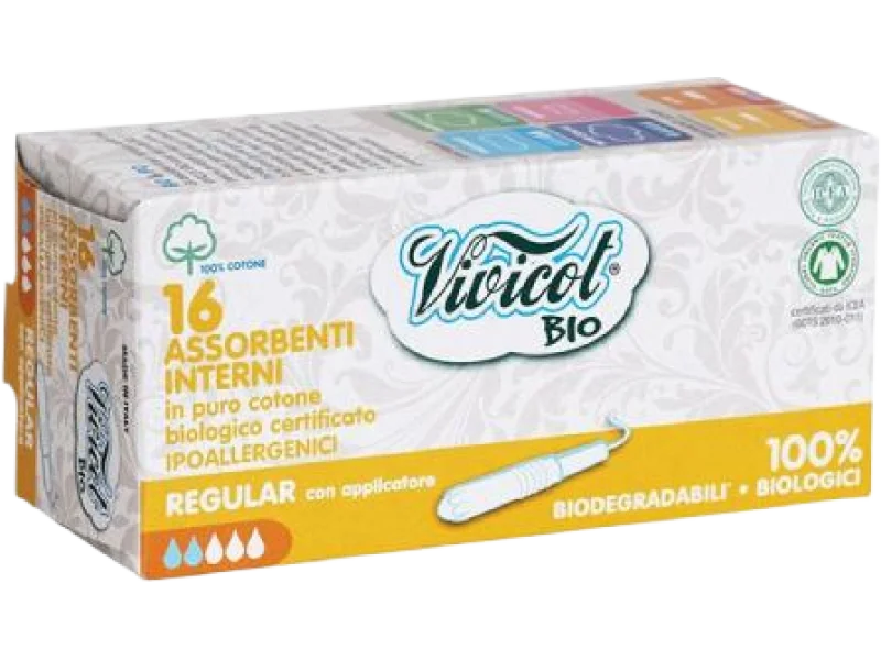 VIVICOT Bio Tampony z aplikatorem Regular