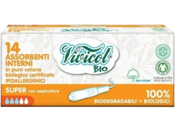 Zdjęcie produktu VIVICOT Bio Tampony z aplikatorem Super