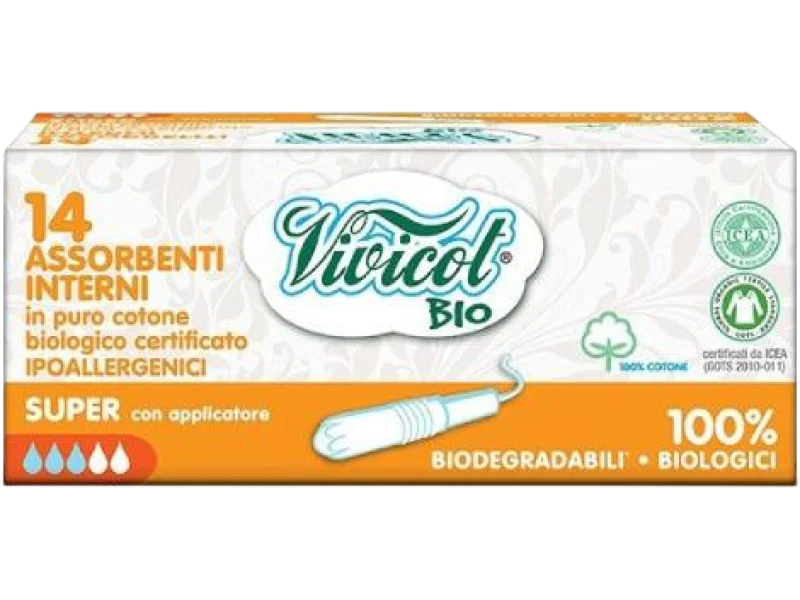 VIVICOT Bio Tampony z aplikatorem Super