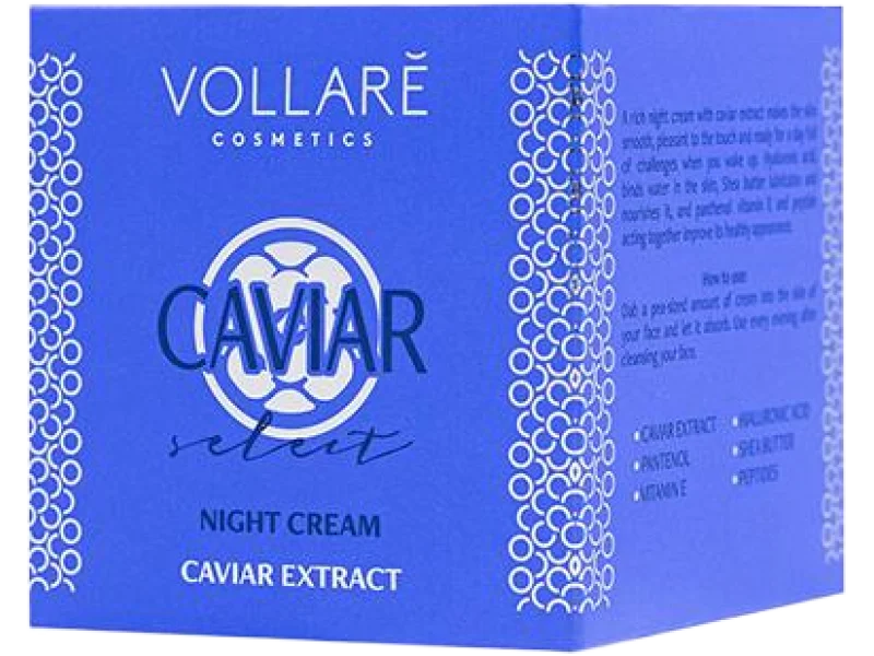 VOLLARE Krem do twarzy na noc Caviar
