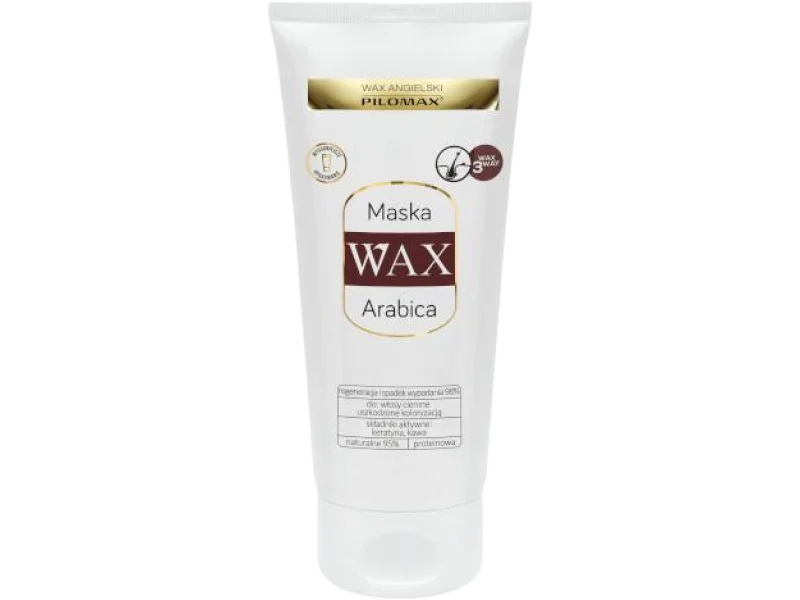 WAX ang Pilomax Arabica Maska wygładzająca do włosów farbowanych i ciemnych