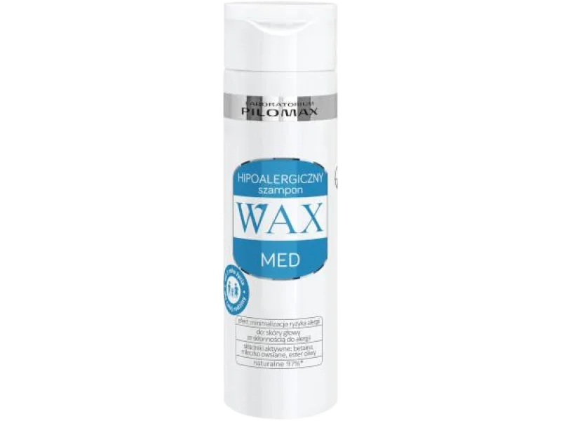 WAX ang PILOMAX MED Szampon hipoalergiczny do skóry głowy ze skłonnością do alergii