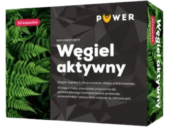 Zdjęcie produktu Węgiel aktywny, kapsułki twarde