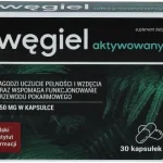 Węgiel Aktywowany Polski Instytut Farmacji, kapsułki, 150 mg