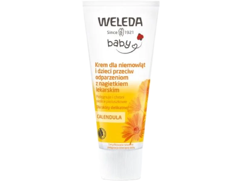 WELEDA Baby Calendula krem dla niemowląt i dzieci przeciw odparzeniom z nagietkiem lekarskim