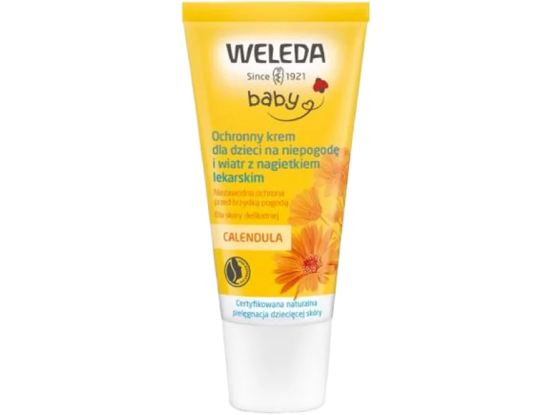WELEDA Baby Calendula Ochronny krem dla dzieci na niepogodę i wiatr