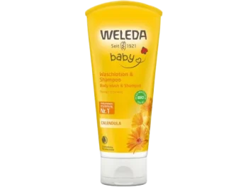 Zdjęcie produktu WELEDA Baby Calendula Szampon i płyn do mycia ciała dla niemowląt z nagietkiem lekarskim