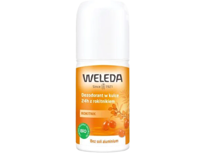 WELEDA Dezodorant w kulce 24h z rokitnikiem, roll-on