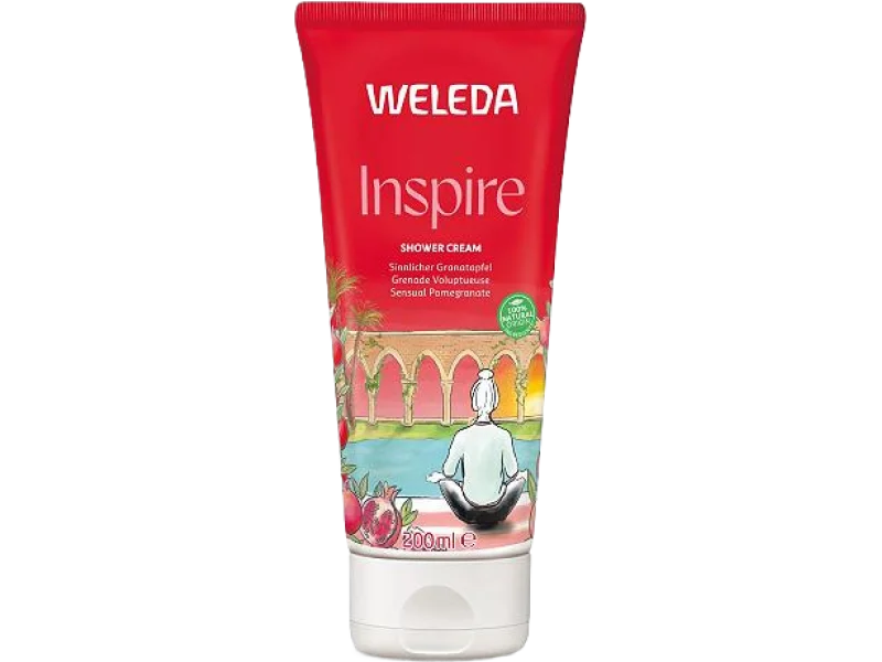 Weleda Inspire Shower Cream z granatem, żel