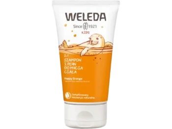 Zdjęcie produktu WELEDA Kids Szampon i płyn do mycia ciała 2w1 Happy Orange