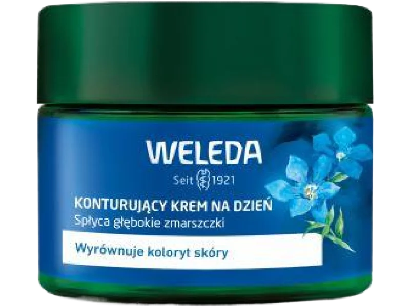 WELEDA Konturujący krem na dzień z goryczką letnią i szarotką alpejską