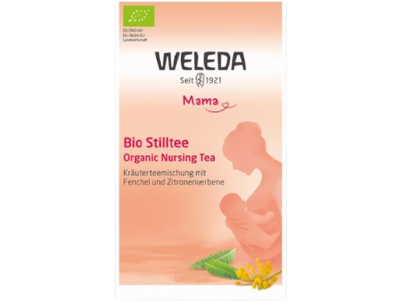 WELEDA Mama Organiczna herbatka dla mam karmiących piersią, saszetki