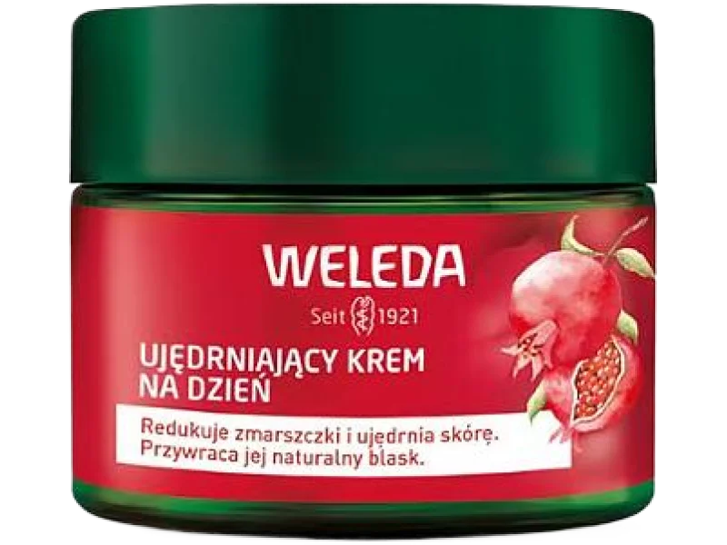WELEDA Ujędrniający krem na dzień z granatem i peptydami maca