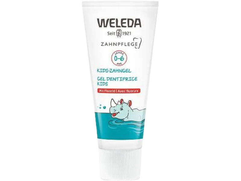 Weleda Żel do zębów dla dzieci z fluorem 0-6 lat, żel, 1000-1350 ppm