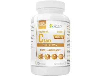 Zdjęcie produktu Wish Pharmaceutical Witamina C Kwas L-Askorbinowy, kapsułki, 1000 mg
