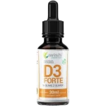 Wish Pharmaceutical Witamina D3 Forte 2000 IU, krople, 2000 IU