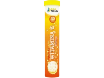 Zdjęcie produktu Witamina C 1000 mg Goldfarmex, tabletki musujące, 1000 mg